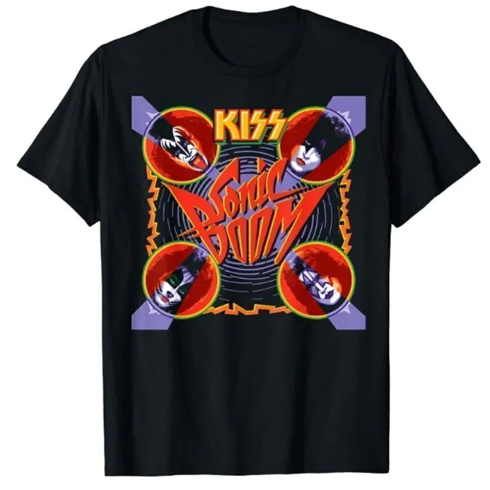 Kiss Sonic Boom T-Shirt in Size 2XL